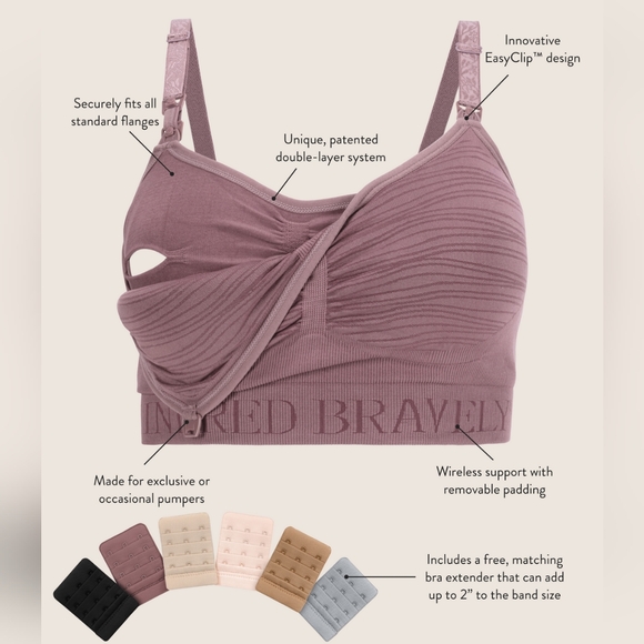 Kindred Bravely Sublime Hands-Free Pumping & Nursing Bra - Picture 5 of 8